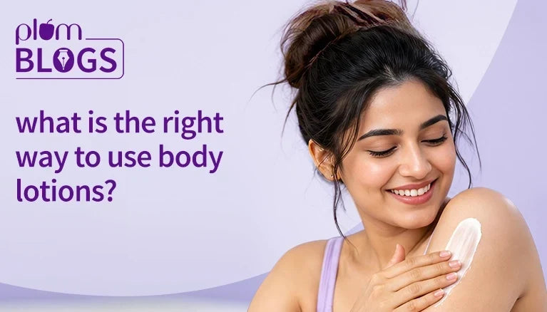 What is the right way to use body lotions?