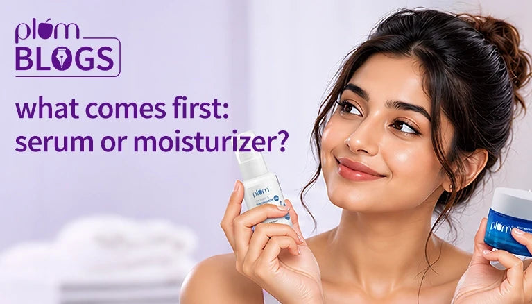 What comes first: serum or moisturizer?