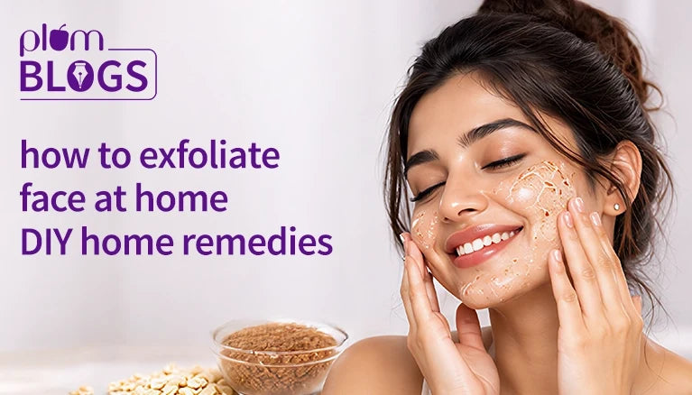 DIY face scrubs for exfoliating your face at home
