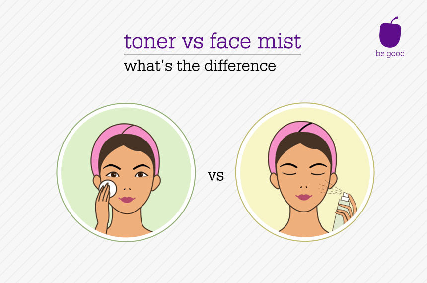 Face mist or toner? What's the difference?