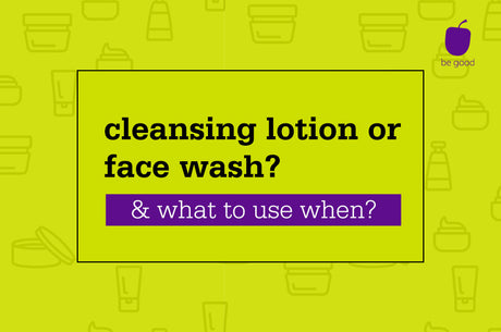 Cleanser & face wash: what's the difference & when to use what.