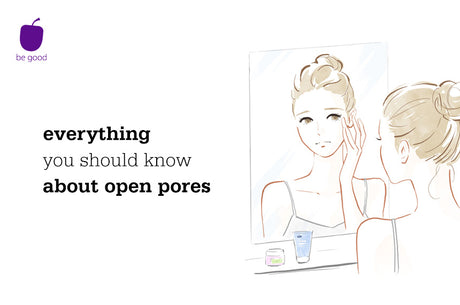 Can open pores on face be closed?