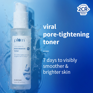 3% Niacinamide & Rice Water Toner for Bright Skin