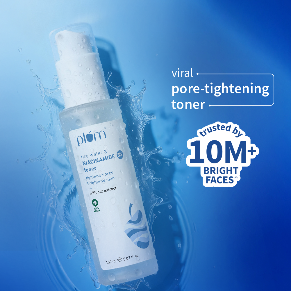 3% Niacinamide & Rice Water Toner for Bright Skin