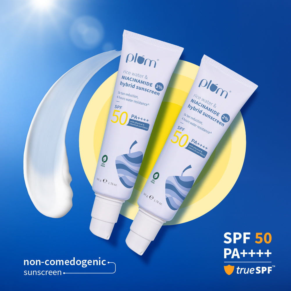 2% Niacinamide Sunscreen & Rice Water SPF 50 PA++++ Sunscreen