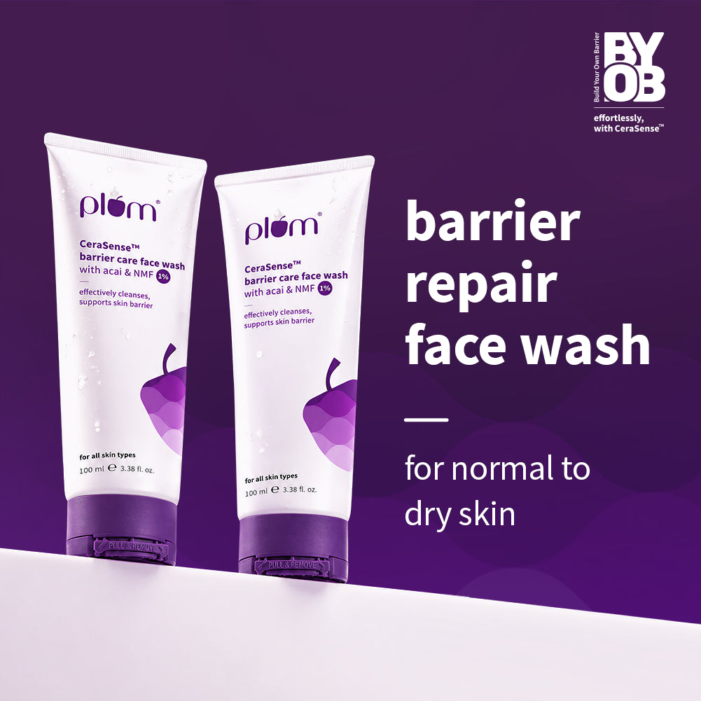 CeraSense™ Barrier Care Face Wash with Acai & 1% NMF | Pack of 2
