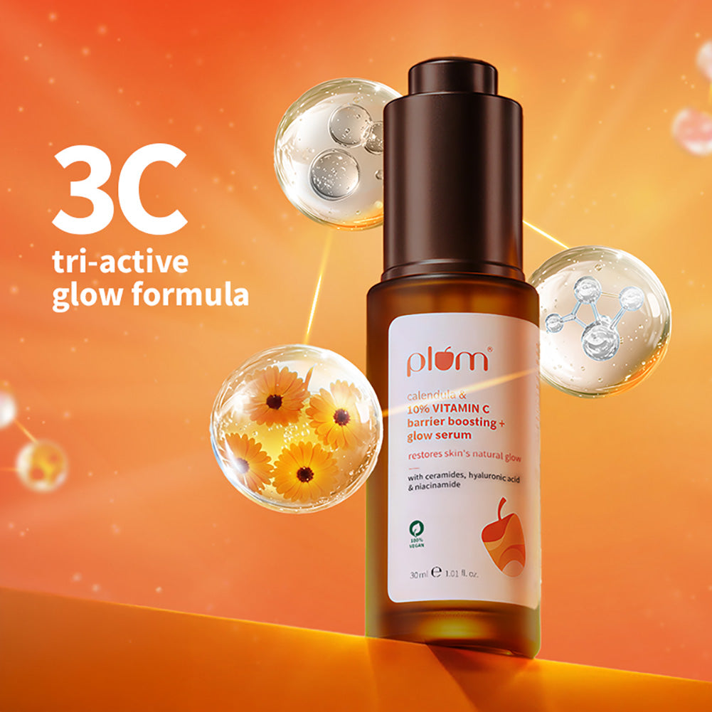 10% Vitamin C & Calendula Barrier Boosting + Glow Serum