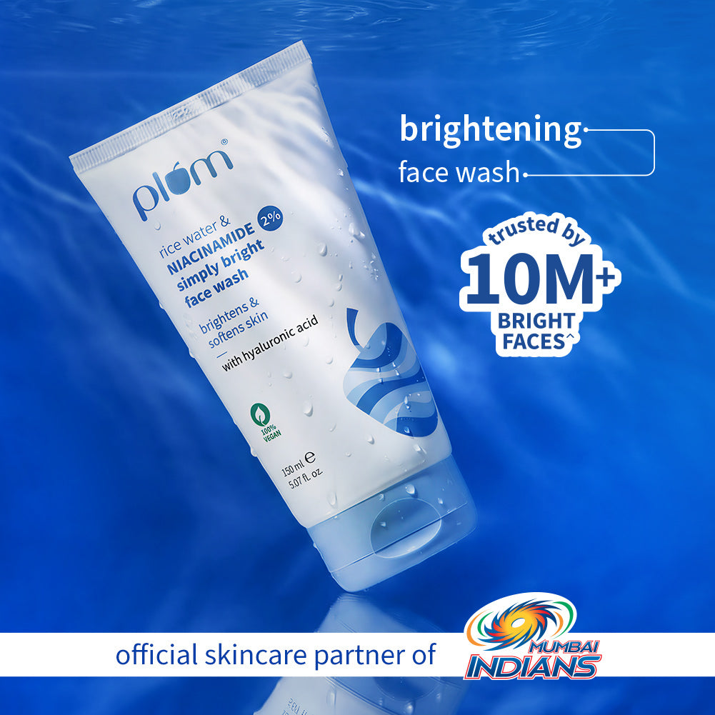 2% Niacinamide & Rice Water Face Wash For Clear & Bright Skin