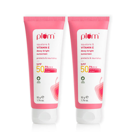 Squalane & Vitamin E SPF 50 PA+++ Dewy-Bright Sunscreen