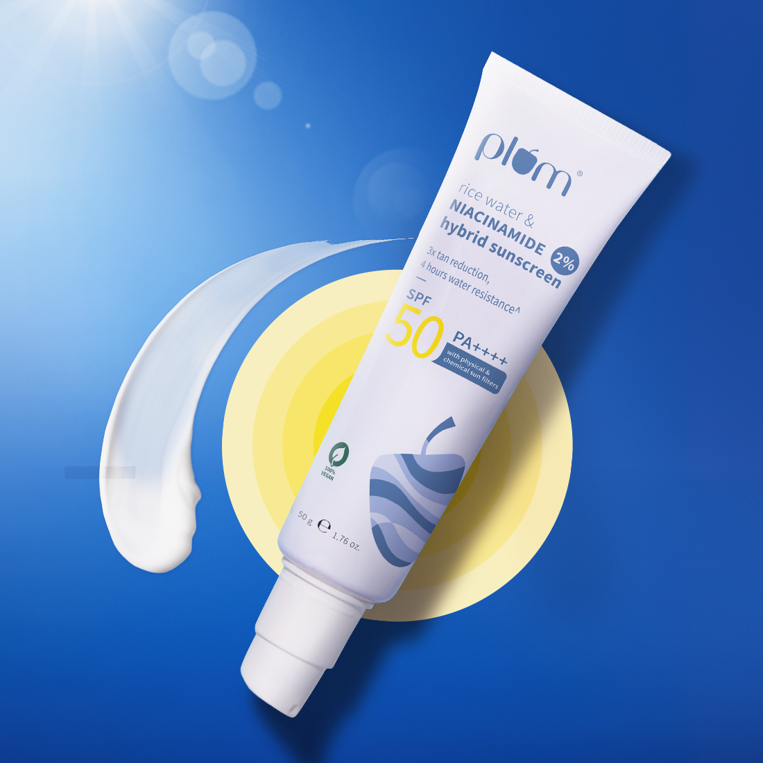 2% Niacinamide Sunscreen & Rice Water SPF 50 PA++++ Sunscreen