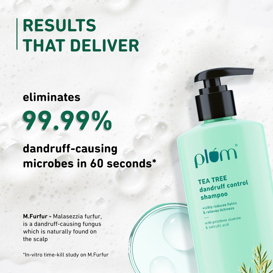 Tea Tree Dandruff Control Shampoo