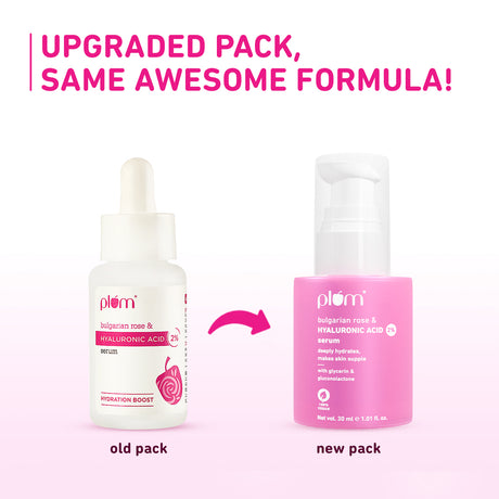 2% Hyaluronic Acid Serum for Face with Bulgarian Rose