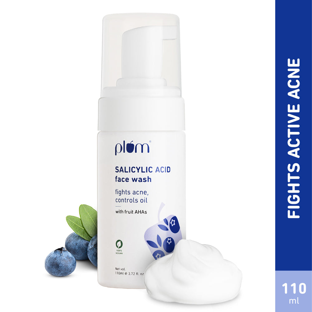 1% Encapsulated Salicylic Acid Foaming Face Wash For Acne-Prone Skin