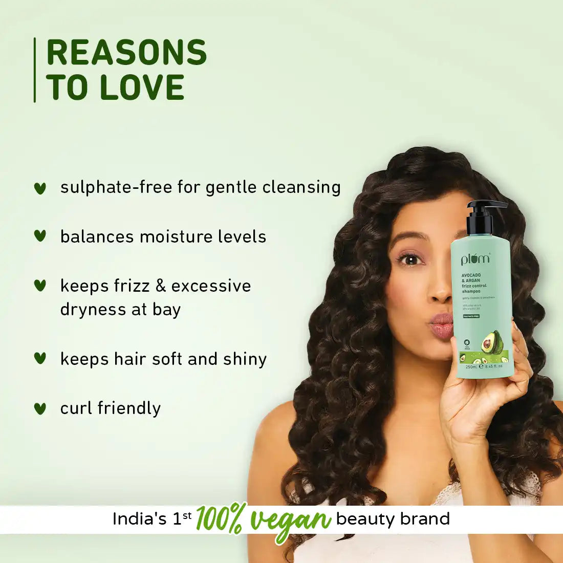 Avocado & Argan Frizz Control Shampoo