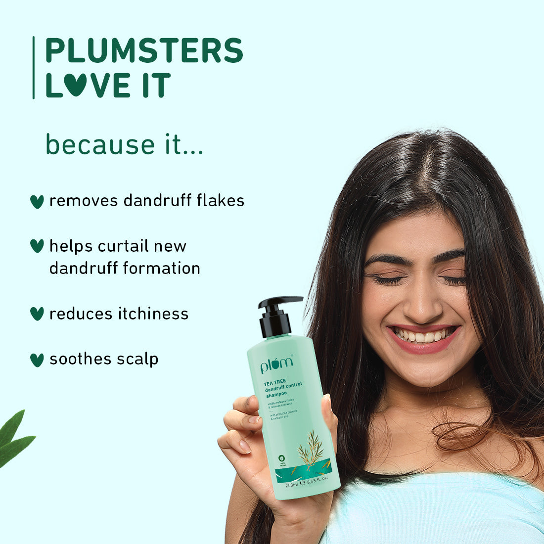 Tea Tree Dandruff Control Shampoo