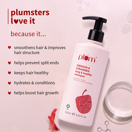 Hibiscus & Ceramides Shampoo for Split Ends