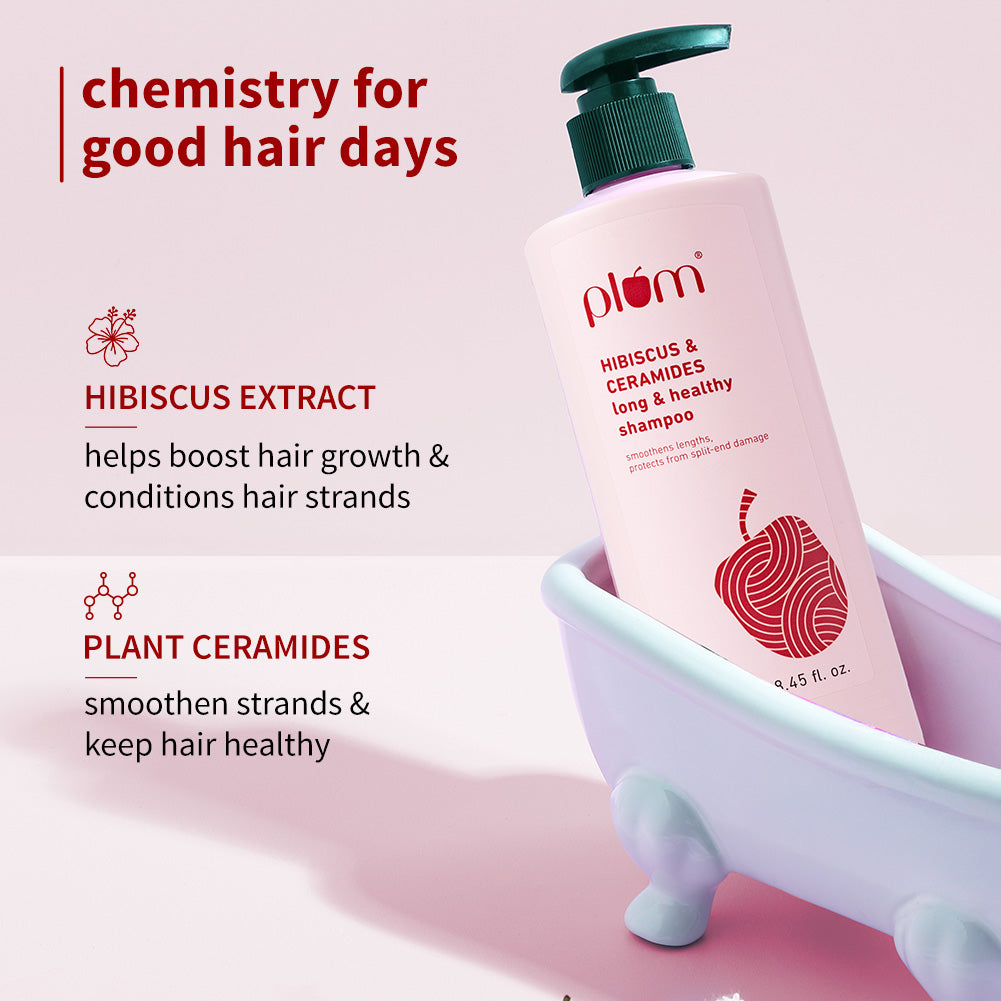Hibiscus & Ceramides Shampoo for Split Ends
