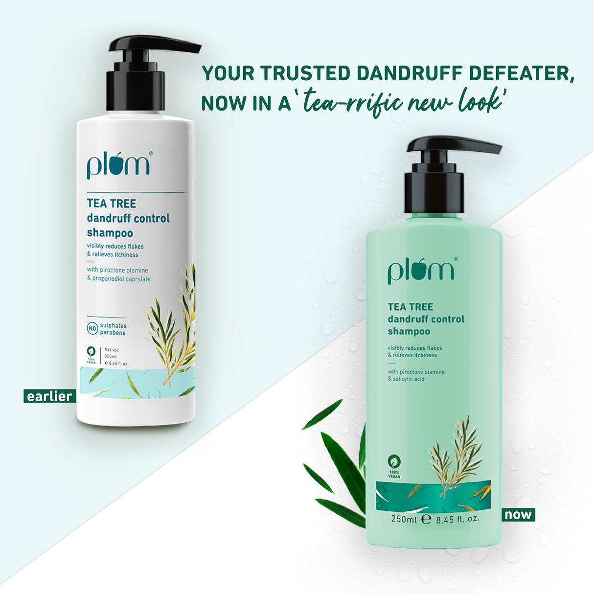 Tea Tree Dandruff Control Shampoo