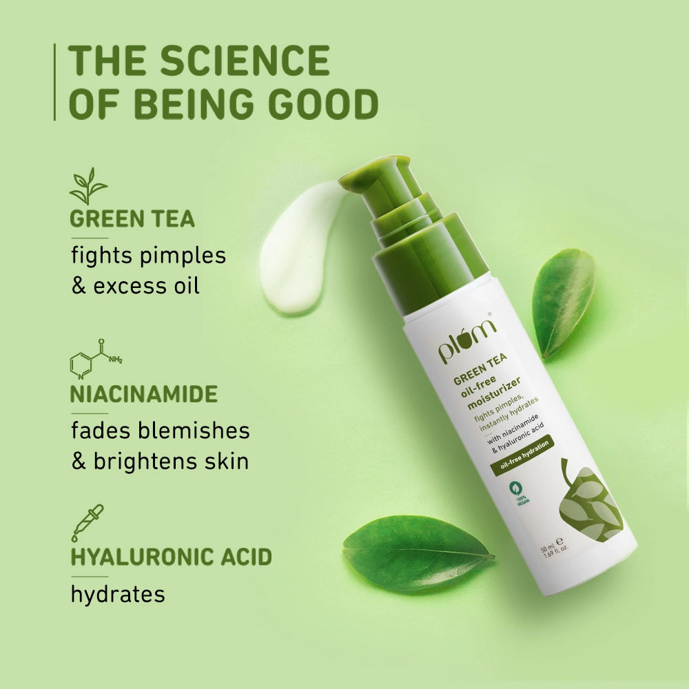 Green Tea Oil-Free Moisturizer for Oily Skin