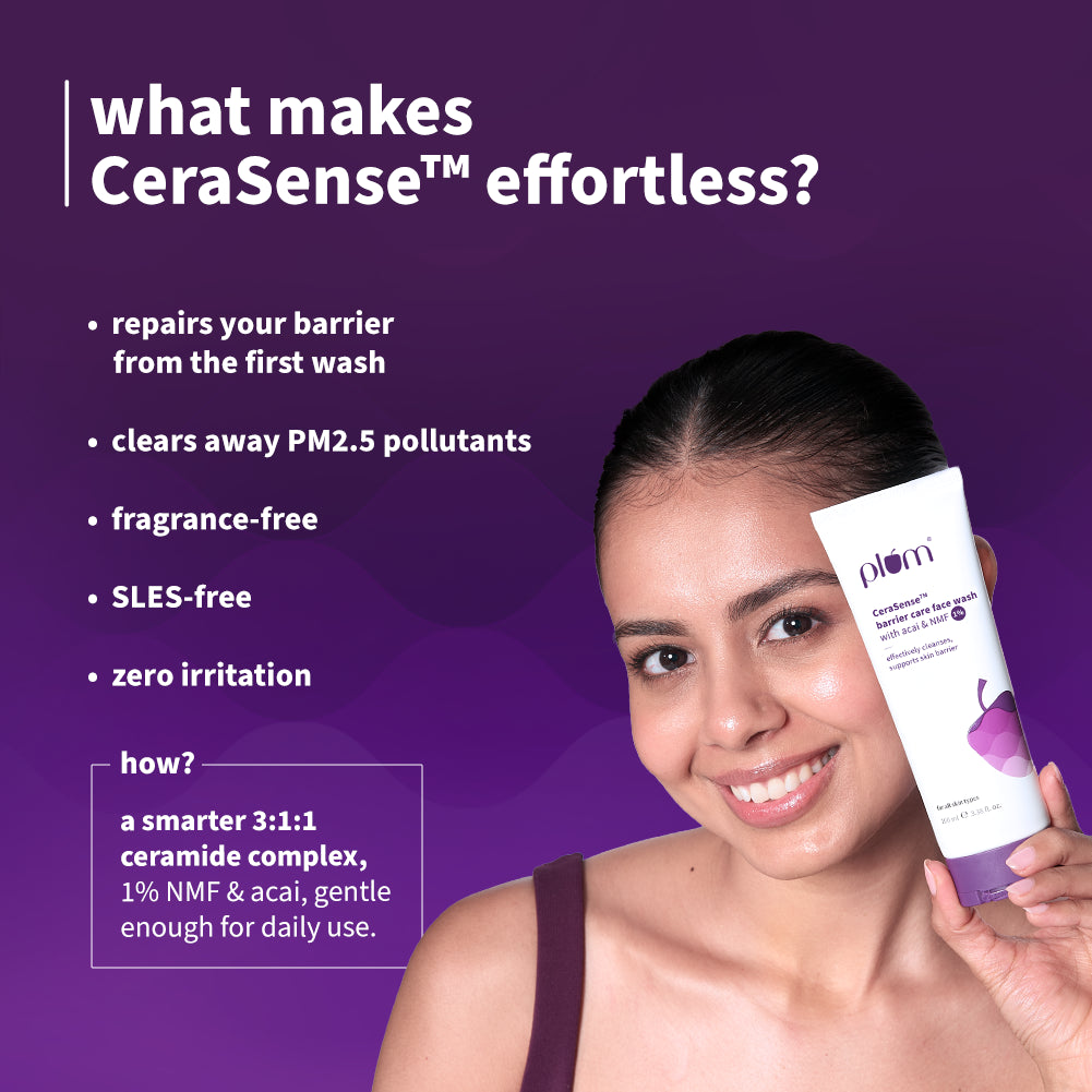 CeraSense™ Barrier Care Face Wash with Acai & 1% NMF