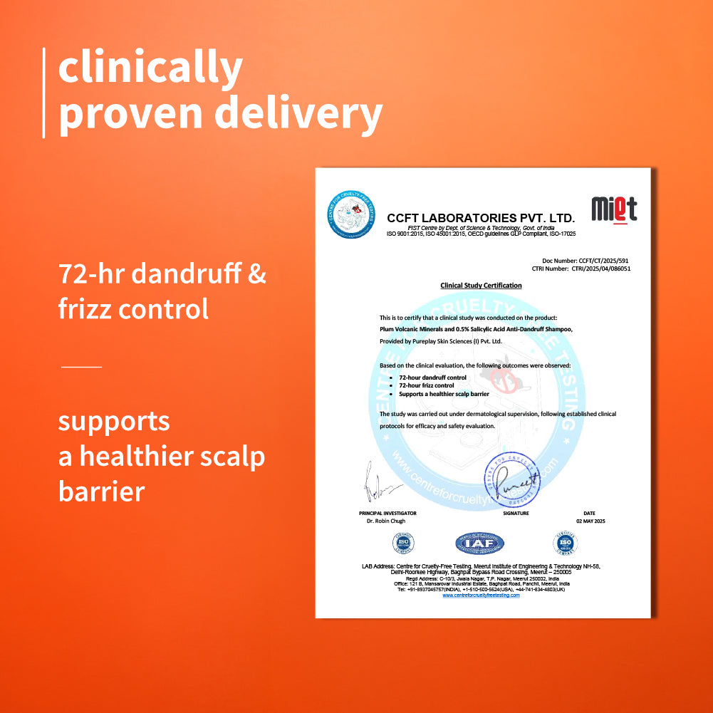 Anti-dandruff Shampoo With Volcanic Minerals