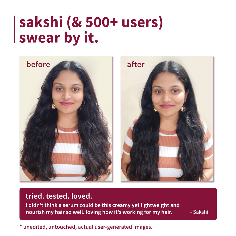 0.3% Glycolic Acid & Cherry Blossom Frizz Control Serum Creme