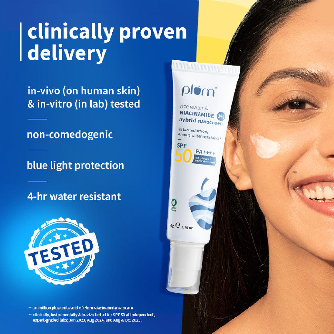 2% Niacinamide Sunscreen & Rice Water SPF 50 PA++++ Sunscreen