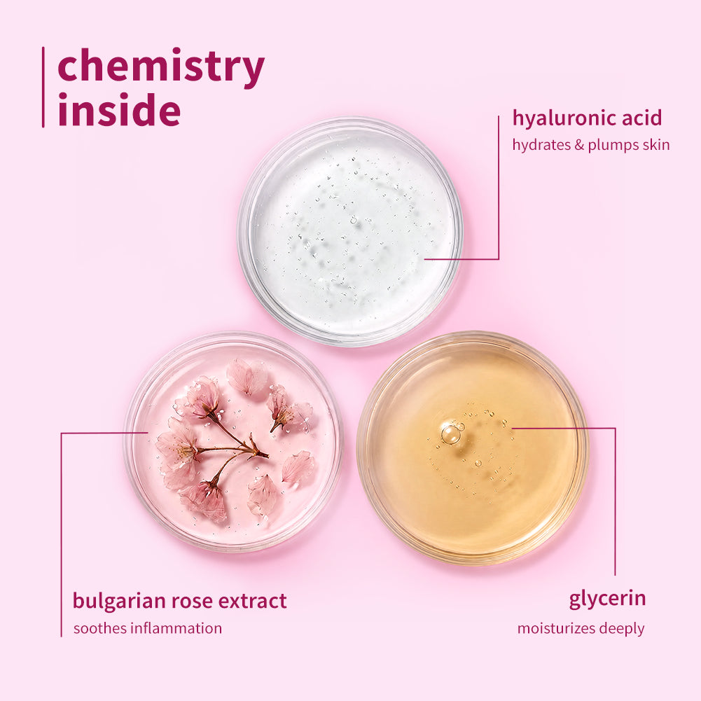 Bulgarian Rose & 2% Hyaluronic Acid Serum For Dry Skin
