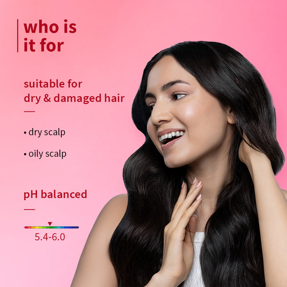 Hibiscus & Ceramides Shampoo for Dry & Damaged Hair | Pack of 2