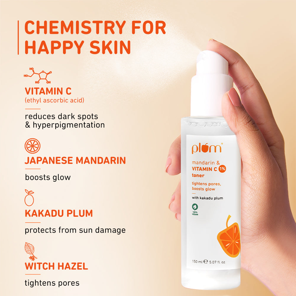 1.5% Vitamin C & Mandarin Pore Tightening Face Toner