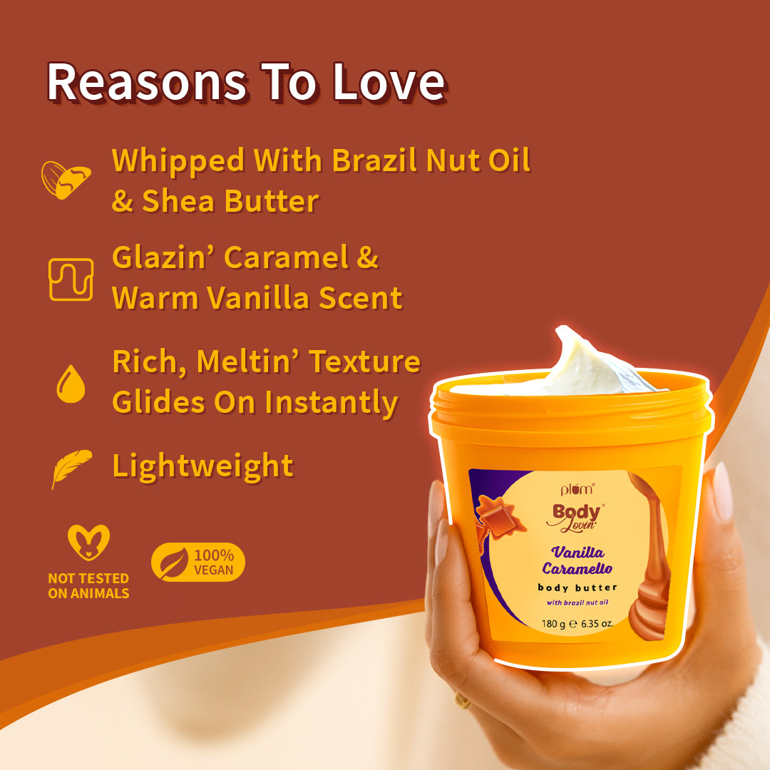 Vanilla Caramello Body Butter by Plum BodyLovin'