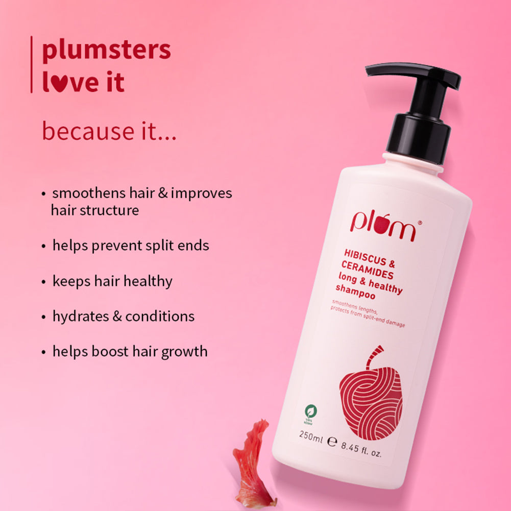 Hibiscus & Ceramides Shampoo for Dry & Damaged Hair