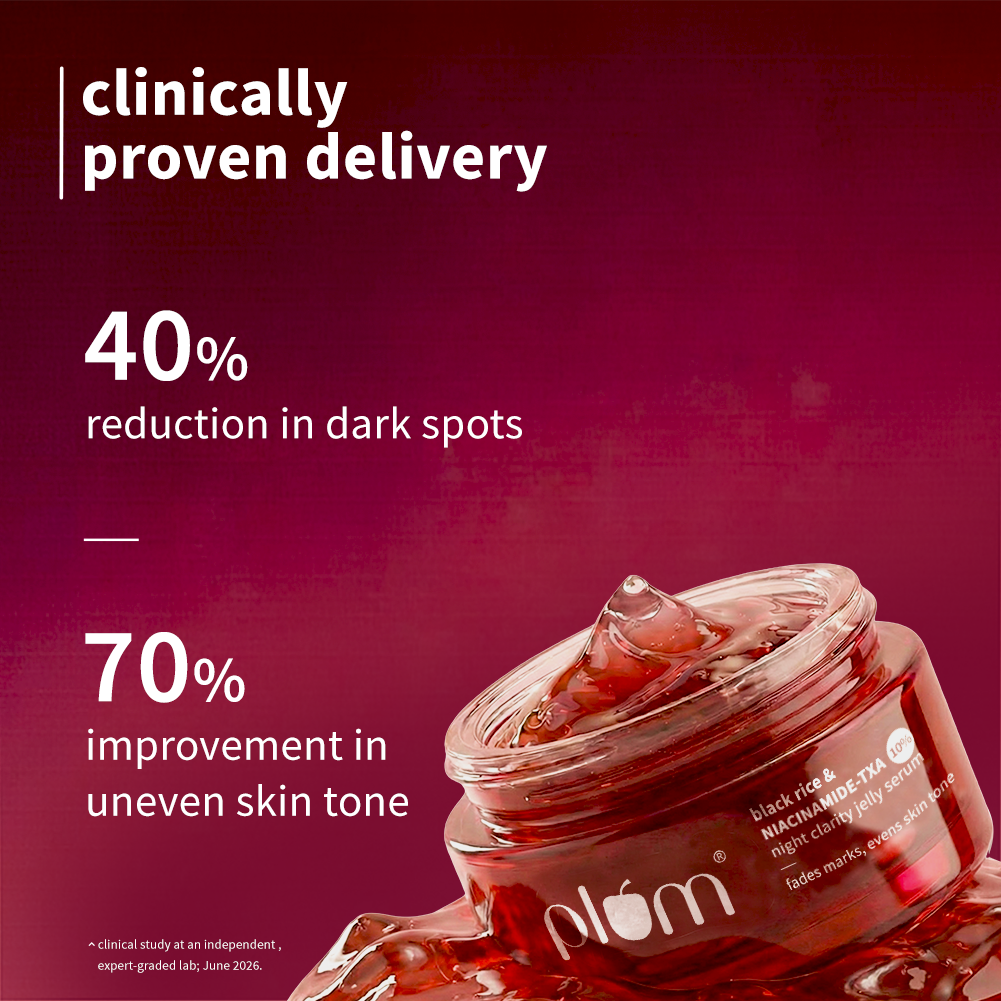 Black Rice & 10% Niacinamide-TXA Night Clarity Jelly Serum