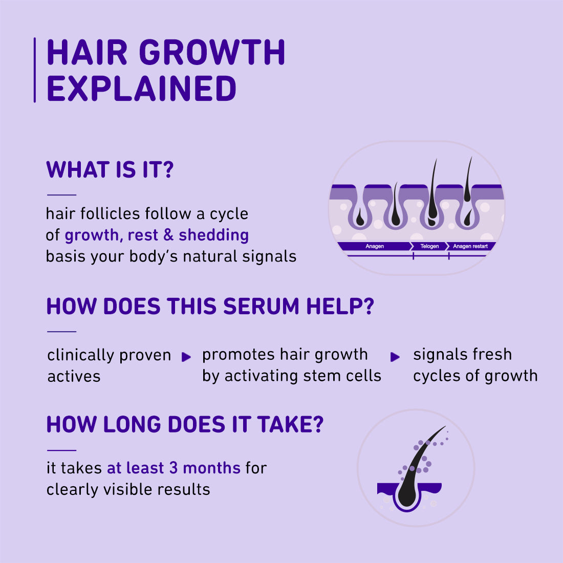 Rosemary & 3% Redensyl Hair Growth serum