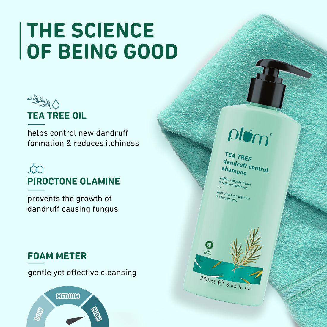 Tea Tree Dandruff Control Shampoo