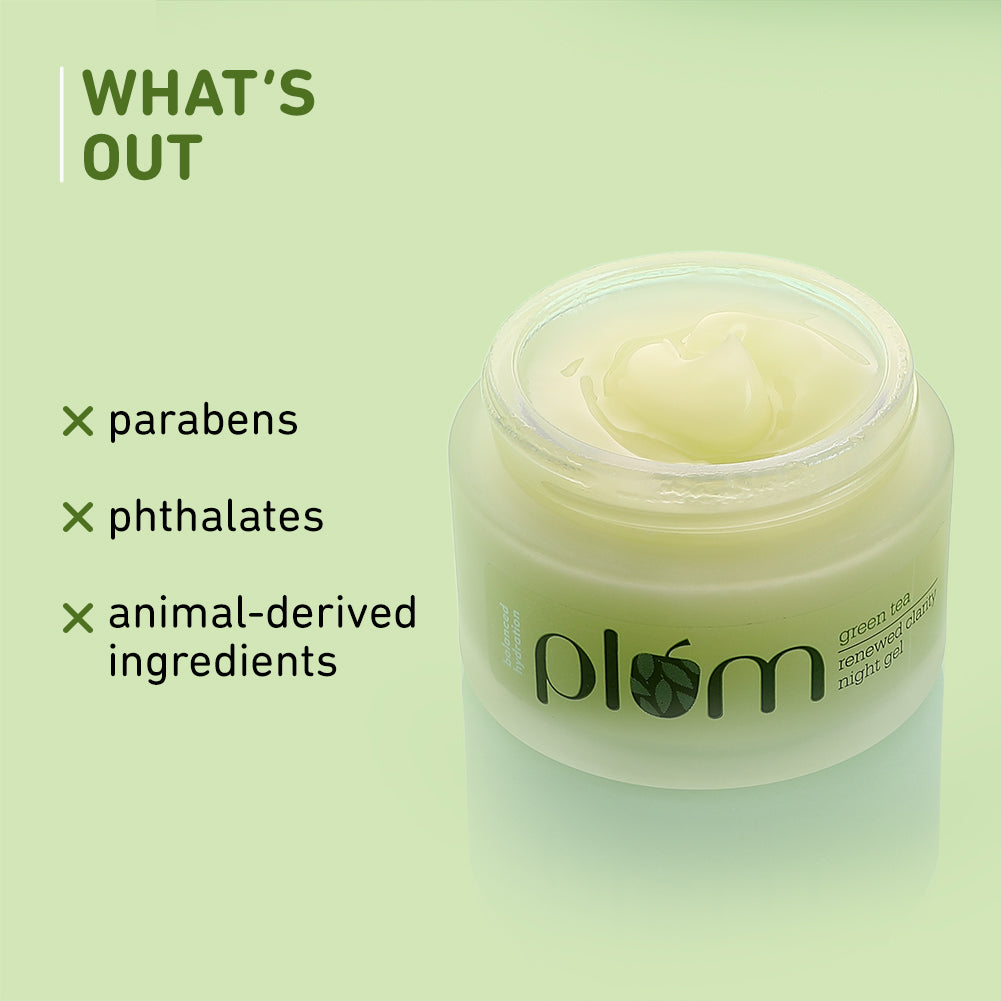 Green Tea Renewed Clarity Night Gel For Oily & Acne-Prone Skin