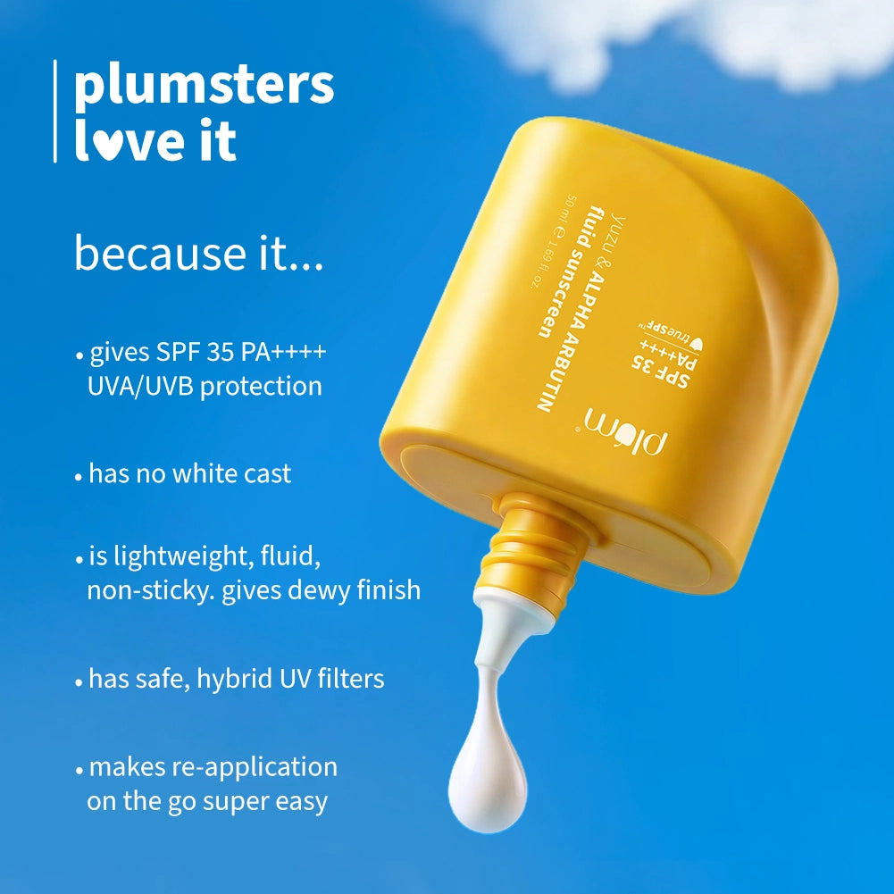 Yuzu & Alpha Arbutin Weightless Fluid Sunscreen 35 PA++++