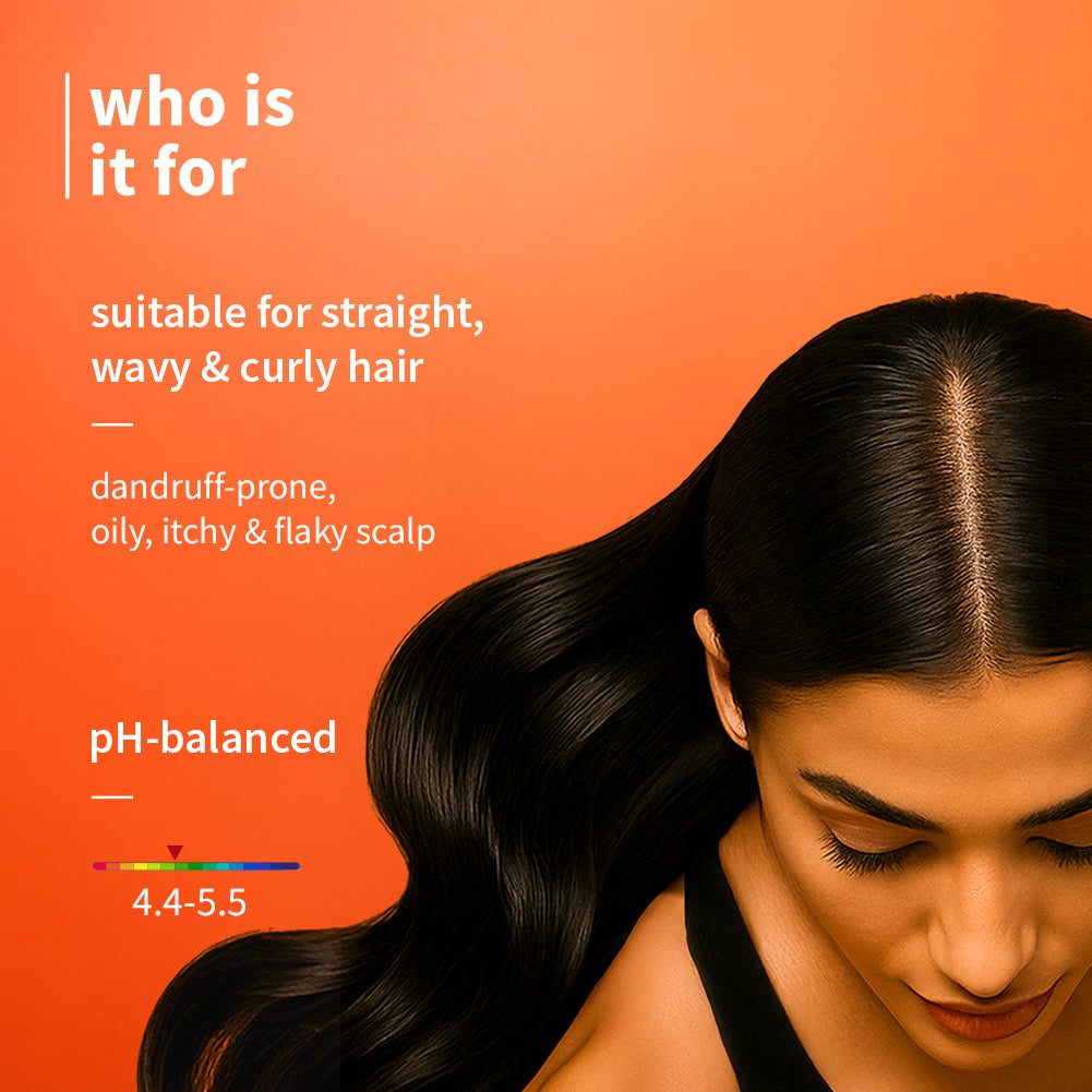 Volcanic Minerals & 0.5% Salicylic Acid Shampoo For Dandruff-Prone Hair