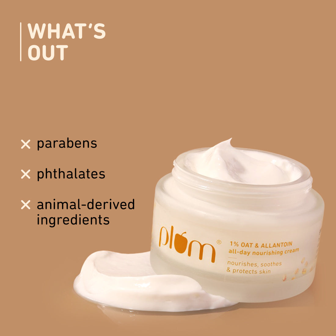 1% Oat & Allantoin Nourishing Face Cream with Vitamin E