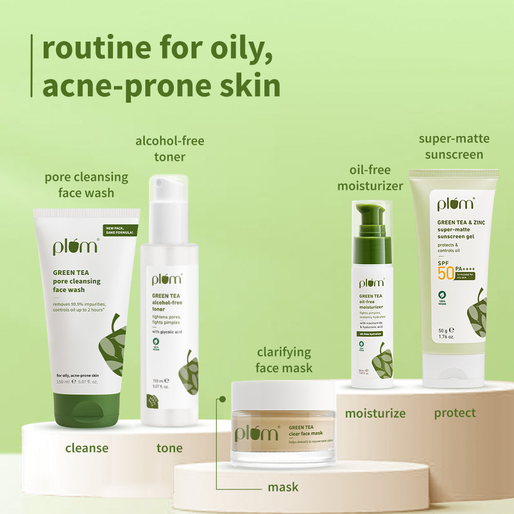 Green Tea Clear Face Mask