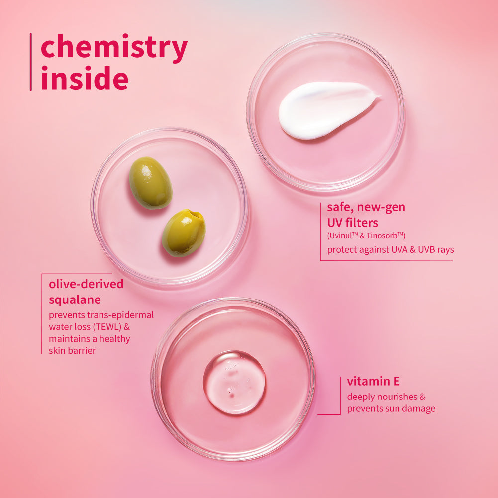 Squalane & Vitamin E SPF 50 PA+++ Dewy-Bright Sunscreen