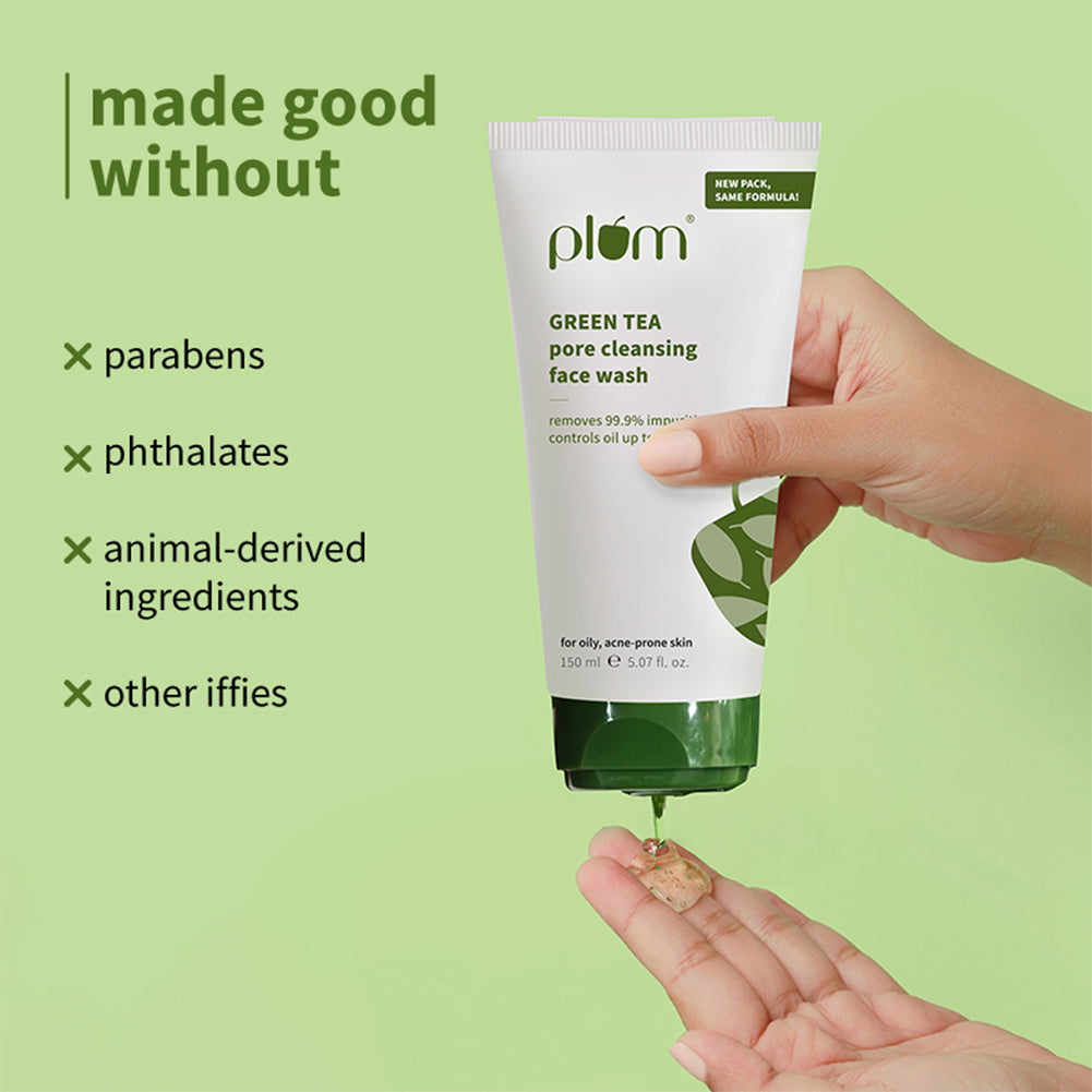 Green Tea Pore Cleansing Face Wash for Acne