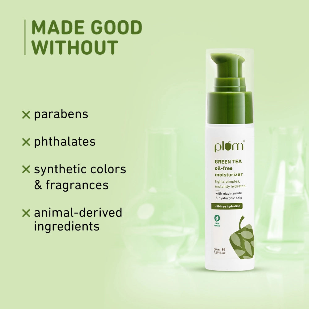 Green Tea Oil-Free Moisturizer for Oily Skin