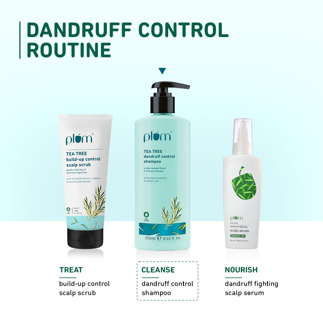 Tea Tree Dandruff Control Shampoo