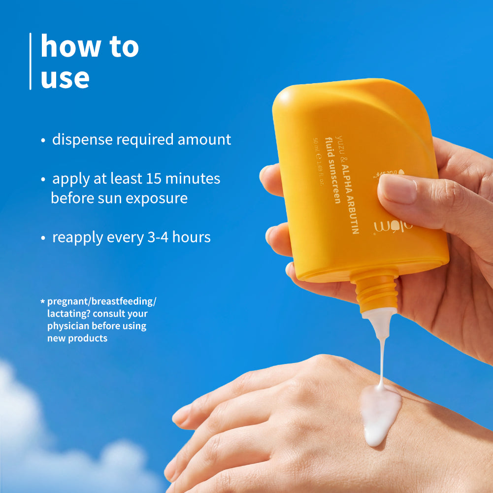 Yuzu & Alpha Arbutin Weightless Fluid Sunscreen 35 PA++++