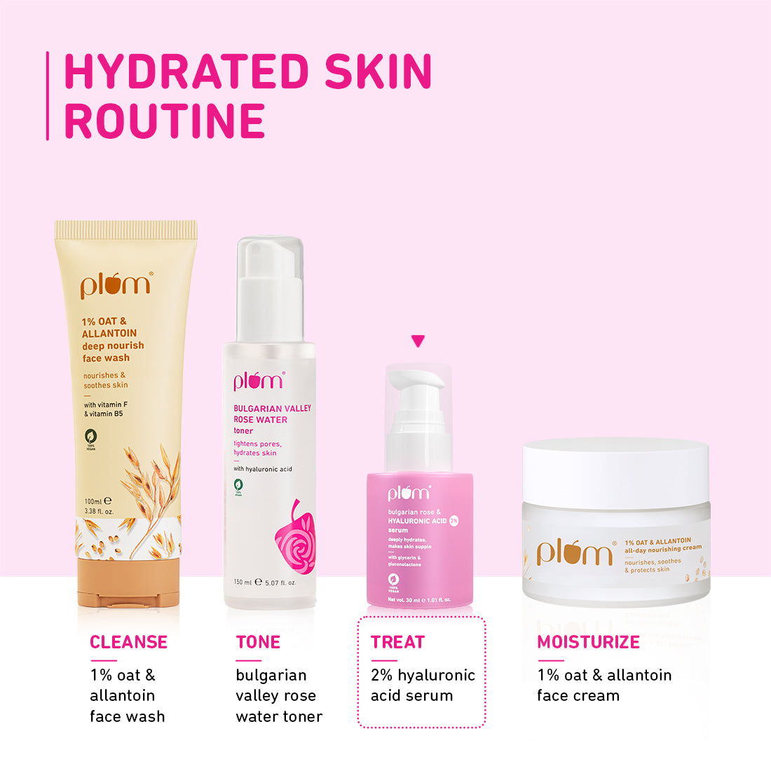 2% Hyaluronic Acid Serum for Face with Bulgarian Rose