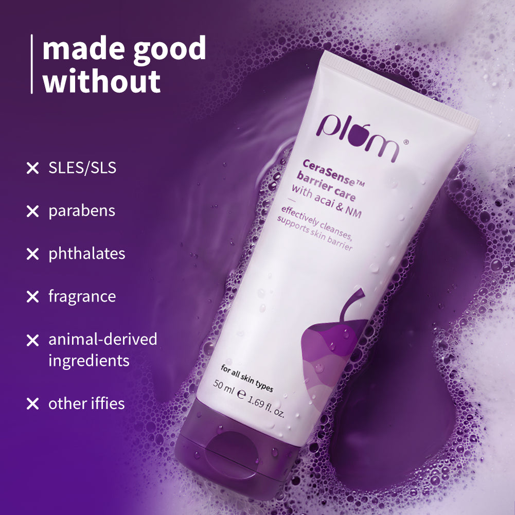CeraSense™ Barrier Care Face Wash with Acai & 1% NMF