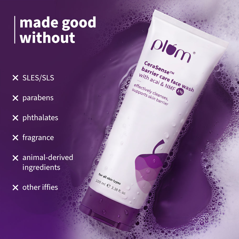 CeraSense™ Barrier Care Face Wash with Acai & 1% NMF