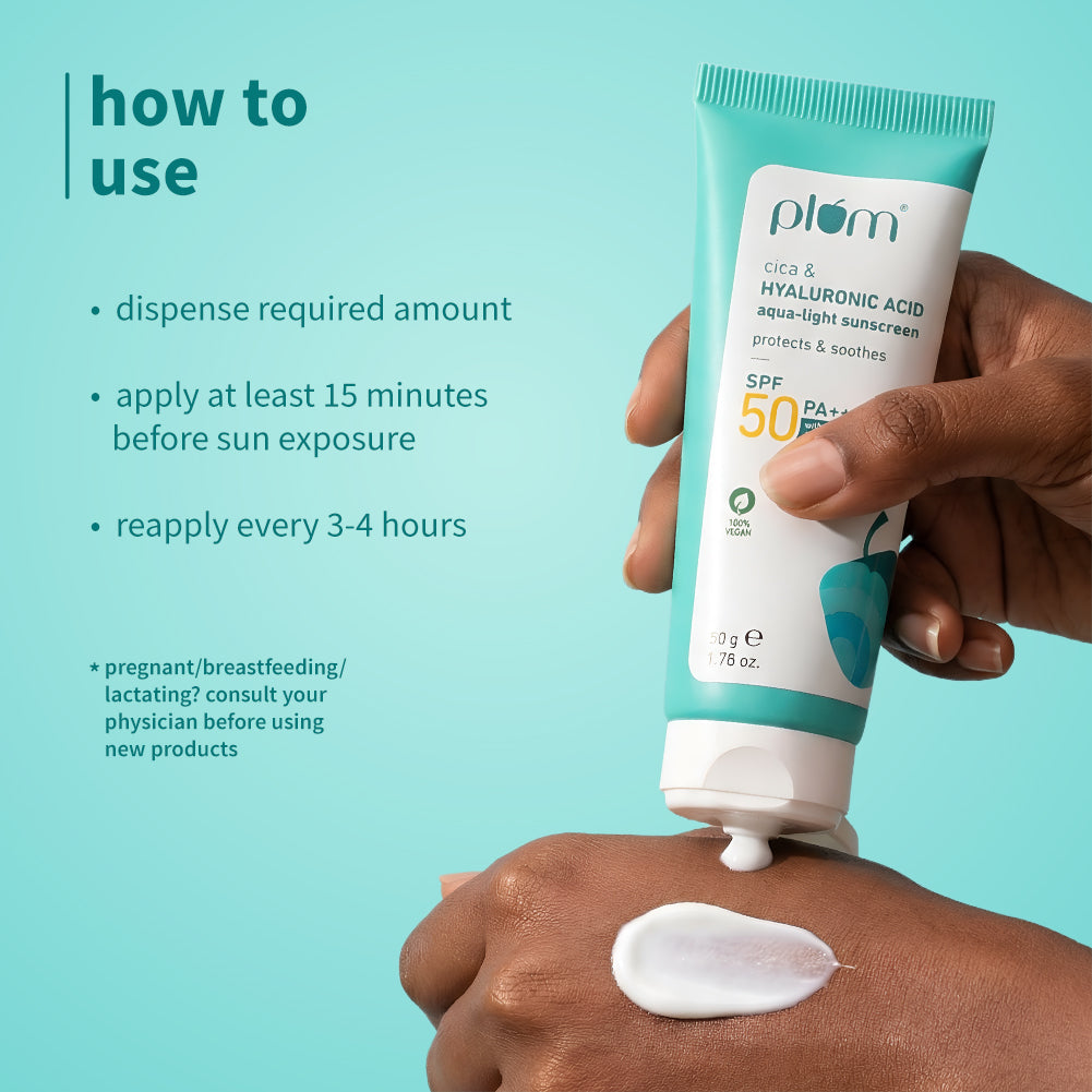 Cica & Hyaluronic Acid Aqua-Light SPF 50 PA++++