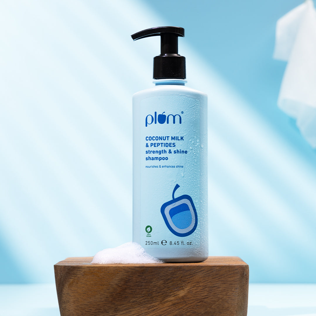 Coconut Milk & Peptides Shampoo For Soft & Shiny Hair